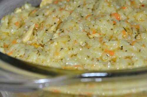 Різотто з куркою в мультиварці