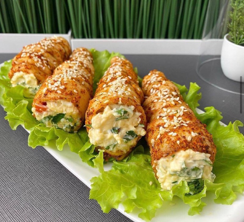 Куриные трубочки