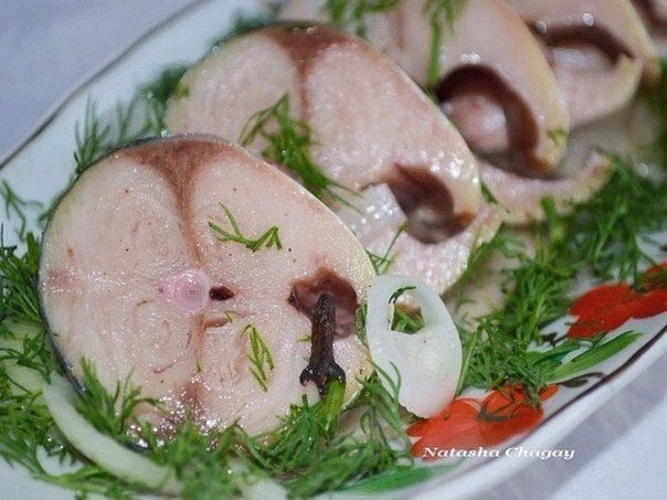Маринованная скумбрия