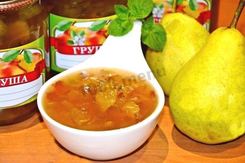 Варенье из груш и яблок в мультиварке