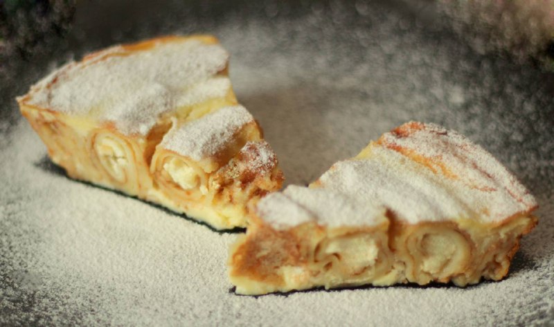 Млинець «Равлик» з сиром