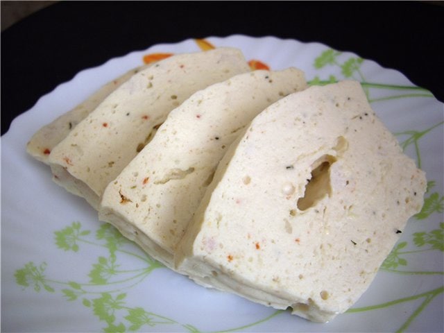 Куриное суфле в мультиварке