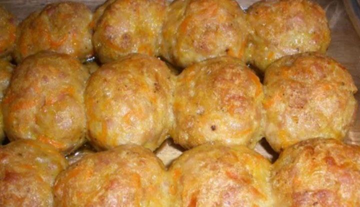 Курячі кульки з морквою