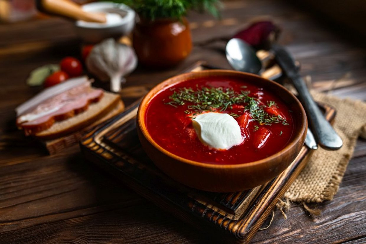 Класичний гарячий буряк