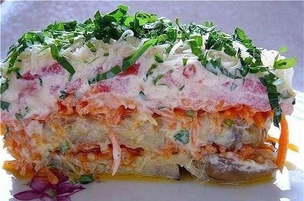 Баклажанный салат