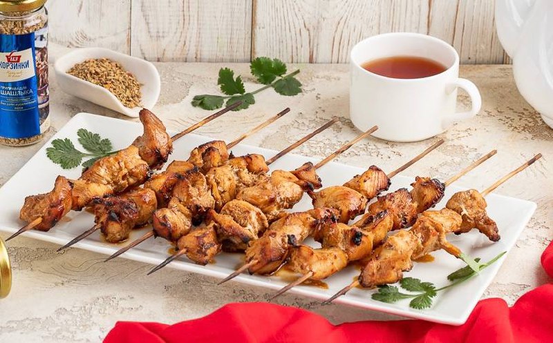 Курячі шашлички в духовці