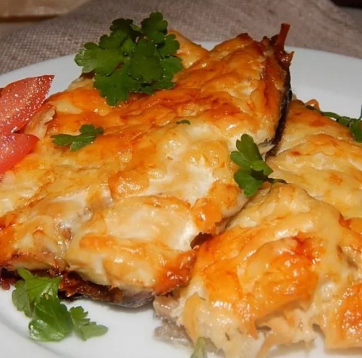 Скумбрия под сыром