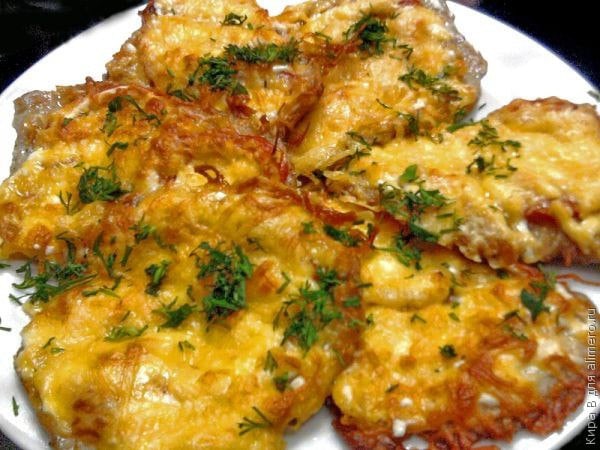 Мясо по-французски в мультиварке