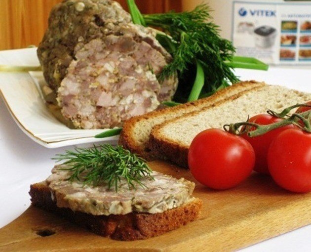 Рубленая ветчина в мультиварке