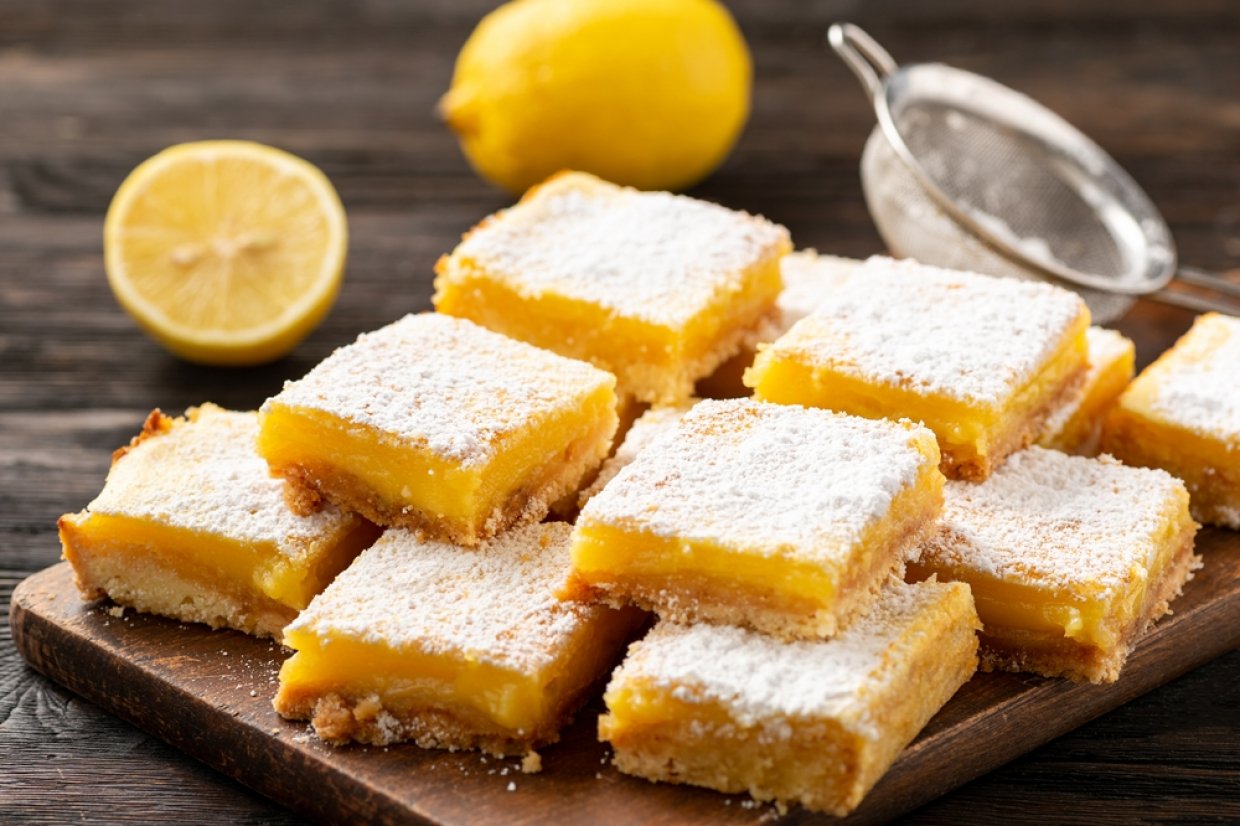 Домашній лимонний батончик