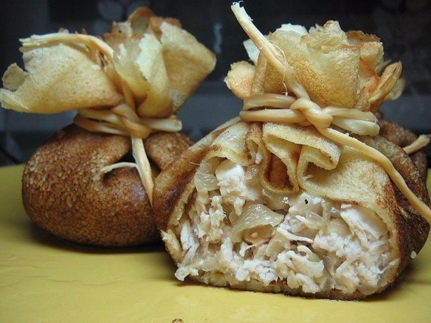 Млинці з куркою