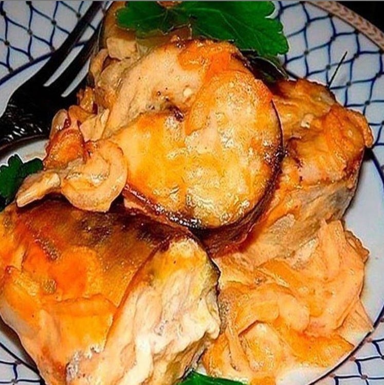 Скумбрия в горчичном соусе