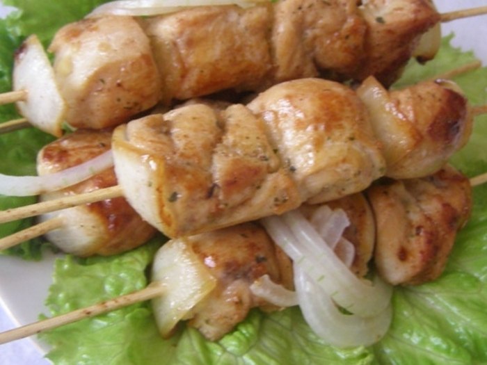 Курячий шашлик